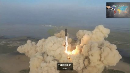 Watch: SpaceX's Starship rocket Explodes after launch