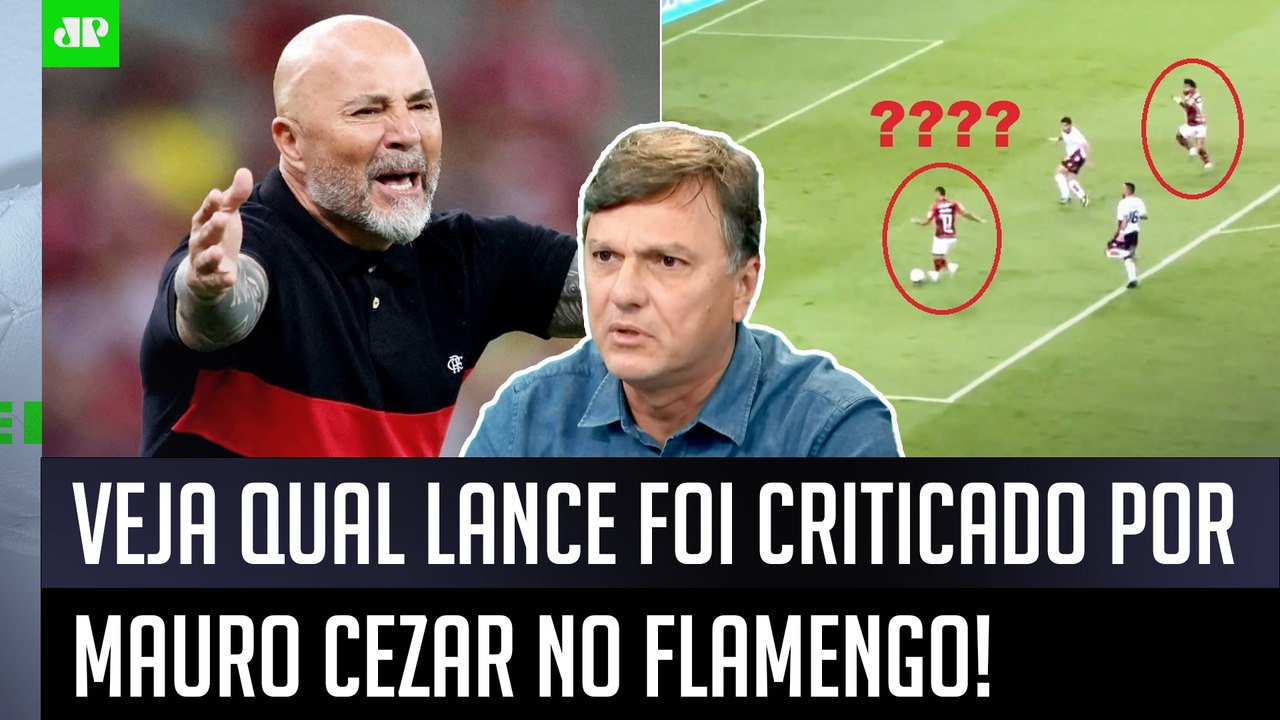 "Isso NÃO PODE ACONTECER! O Sampaoli TEM QUE ENTRAR EM AÇÃO!" Mauro Cezar CRITICA lance no Flamengo!
