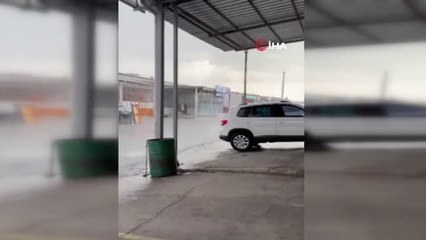 Lüleburgaz'da caddeler göle döndü