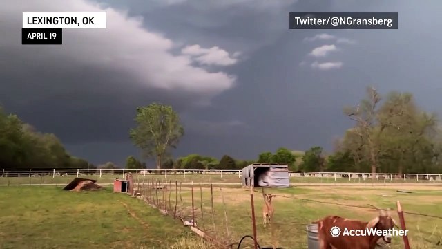 Deadly tornado rips through central Oklahoma