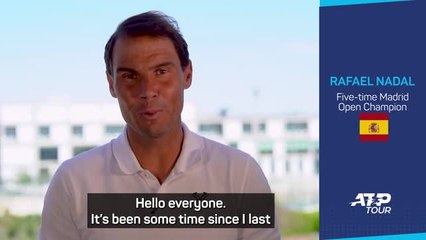 Injured Nadal withdraws from Madrid open