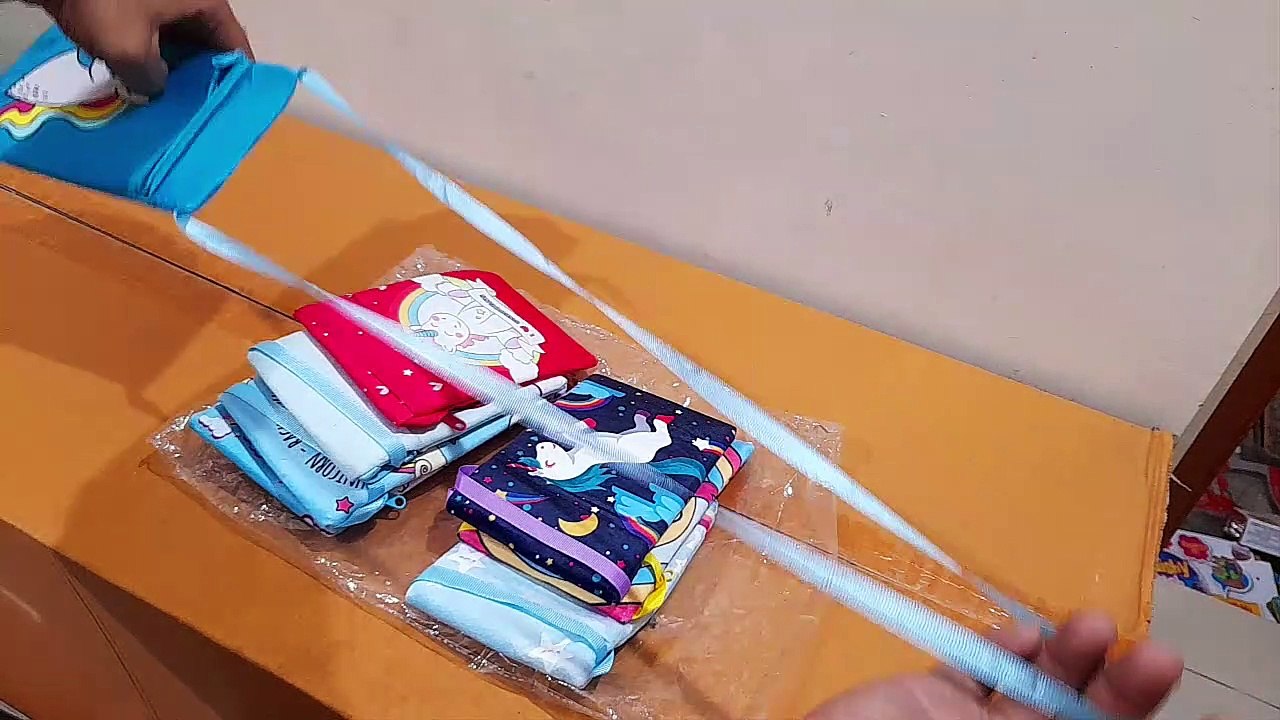 Unboxing and Review of Little Girl Unicorn Fur Plush Coin Purses Crossbody Purses Sling bag