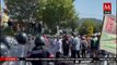 Reportan enfrentamiento entre granaderos y manifestantes en carretera México-Toluca