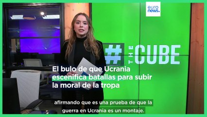 El bulo de que Ucrania está interpretando escenas de batallas para subir la moral de las tropas