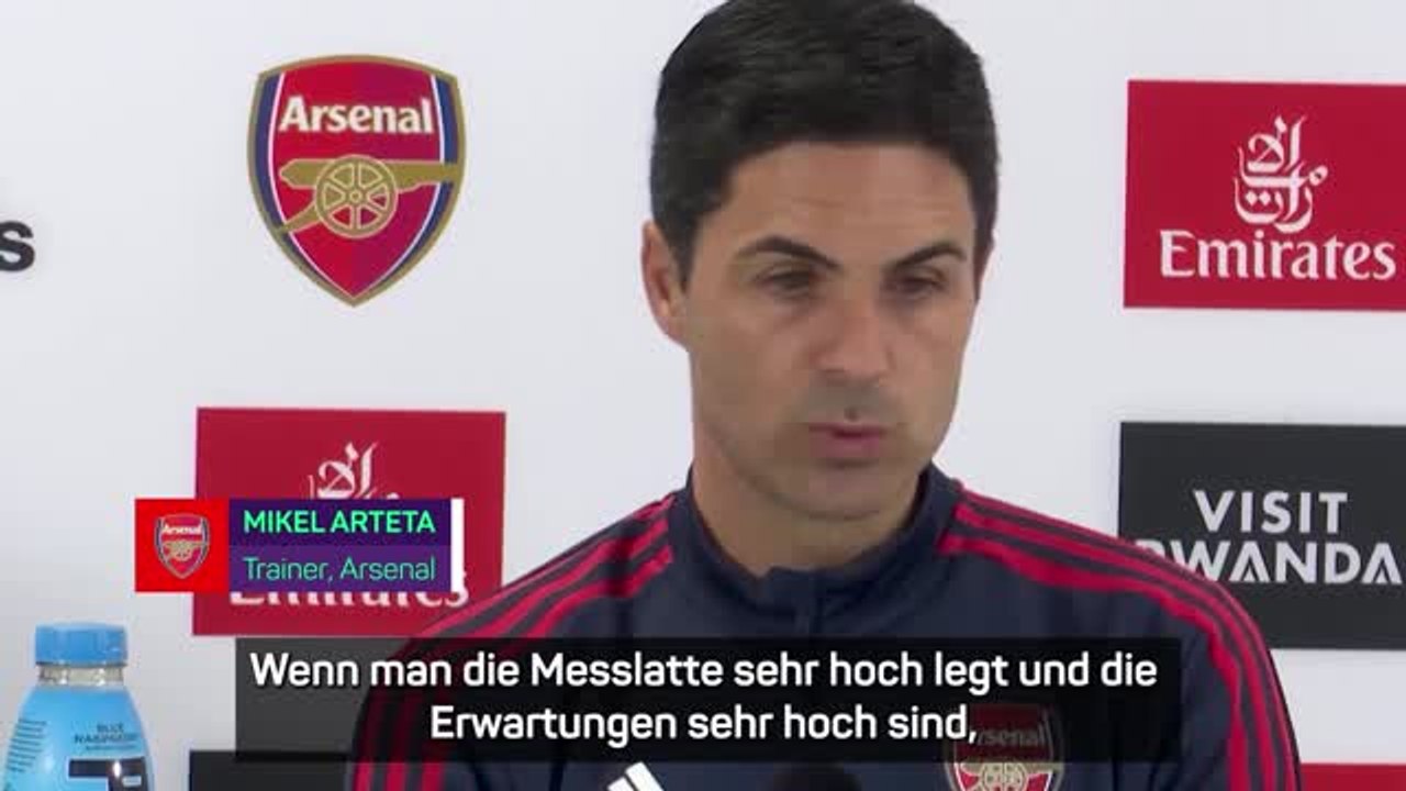Arteta: 'Man muss fast jedes Spiel gewinnen'