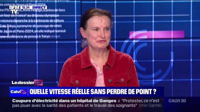 Fin de la perte de points pour les petits excès de vitesse: C'est assez contrariant, voire incompréhensible pour Anne Lavaud (Association prévention routière)