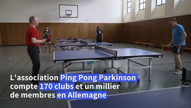 Le ping-pong, thérapie ludique contre la maladie de Parkinson