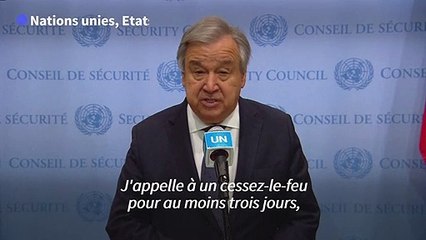 Soudan: le chef de l'ONU appelle à "au moins trois jours" de trêve pour la fin du ramadan