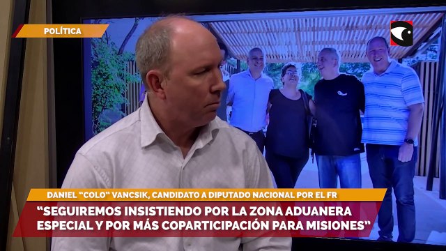 Daniel “Colo” Vancsik “Recorremos la provincia para instrumentar la mejor respuesta a las demandas que hay en los 78 municipios misioneros”