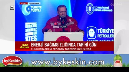 Cumhurbaşkanı Erdoğan, Karadeniz gazının ilk ateşini yaktı! Müjdeleri peş peşe sıraladı