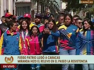 Fuego patrio llega a Caracas para el inicio de los V Juegos Deportivos del ALBA 2023