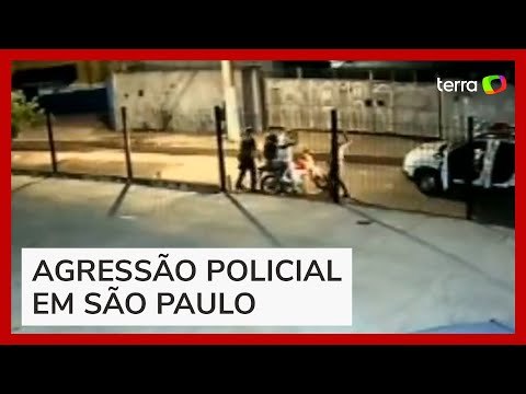 Policiais militares agridem pedestre e motociclista em bairro de SP