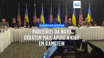 Parceiros da NATO debatem mais apoio a Kiev