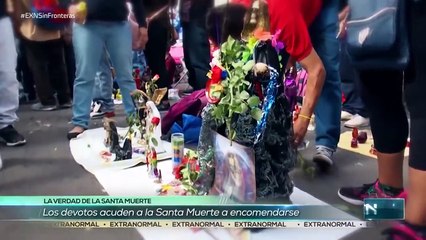 ¡En Tepito, Vampiro dio con todas las extranormales respuestas sobre la Santa Muerte!