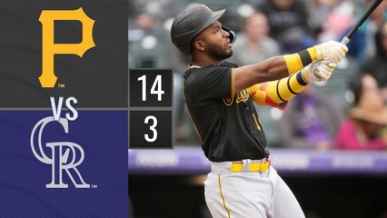 Resumen Piratas de Pittsburg vs Rockies de Colorado | MLB 19-04-2023