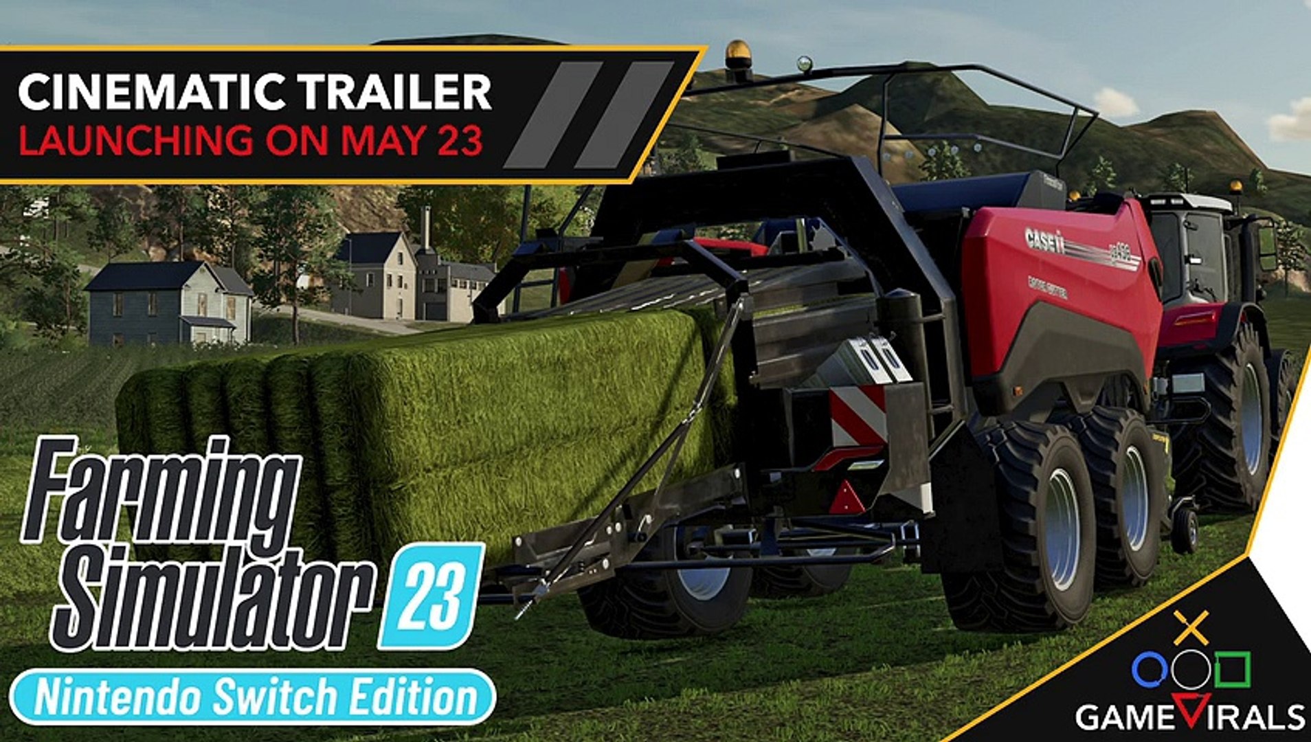 farming simulator 23 official trailer 