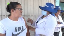 Vacunan contra 17 enfermedades a familias del barrio Las Torres en Managua