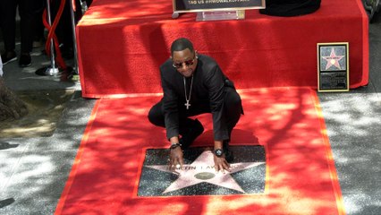 Martin Lawrence Honored With A Star On The Hollywood Walk Of Fame