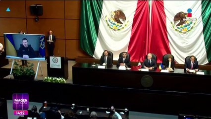 Volodomir Zelenski envía mensaje a México y llama a sumarse a plan de paz