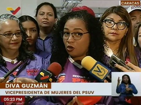 Caracas | Realizan instalación de la Vicepresidencia de las Mujeres del PSUV y JPSUV