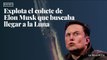 Explota el cohete de Elon Musk que buscaba llegar a la Luna
