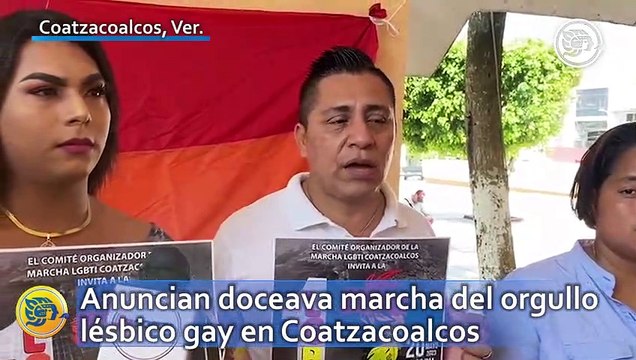 ¡Orgullo, igualdad y justicia! Anuncian doceava marcha del orgullo lésbico gay en Coatzacoalcos
