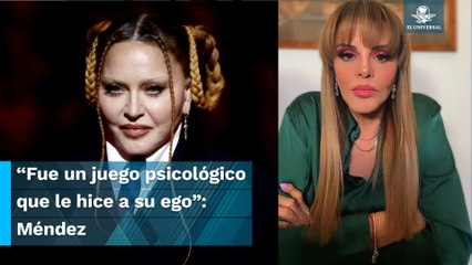 Reviven pleito entre Lucía Méndez y Madonna