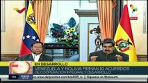 Pdte. Nicolás Maduro recalcó el empeño de Venezuela y Bolivia con el crecimiento productivo regional