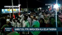 Sambut Idul Fitri, Warga Desa Hila Maluku Tengah Gelar Malam Takbiran