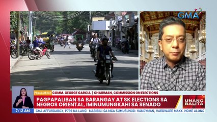 Pagpapaliban sa Barangay at Sk Elections sa Negros Oriental, iminumungkahi sa Senado | UB