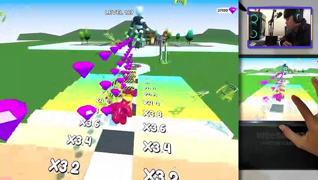 29.Tall Man Run - Gameplay Walkthrough Part 17 - Basic Level 169-171 (iOS, Android) iPad Gameplay