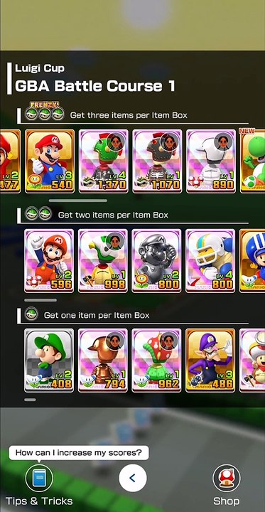 Mario Kart Tour: Mario Tour: Luigi Cup  for  Coins