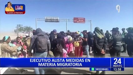 Premier Otárola anuncia que el Gobierno alista medidas migratorias
