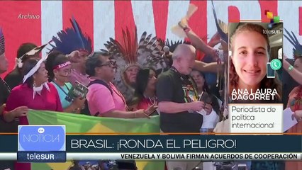Periodista Ana L. Dagorret analiza situación política de Brasil ante intentos de desestabilización