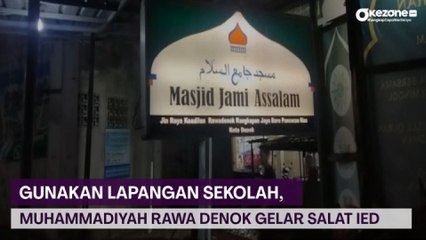 Gunakan Lapangan Sekolah, Warga Muhammadiyah Rawa Denok Depok Diperkirakan 2.000 Jamaah Hadir Salat Ied