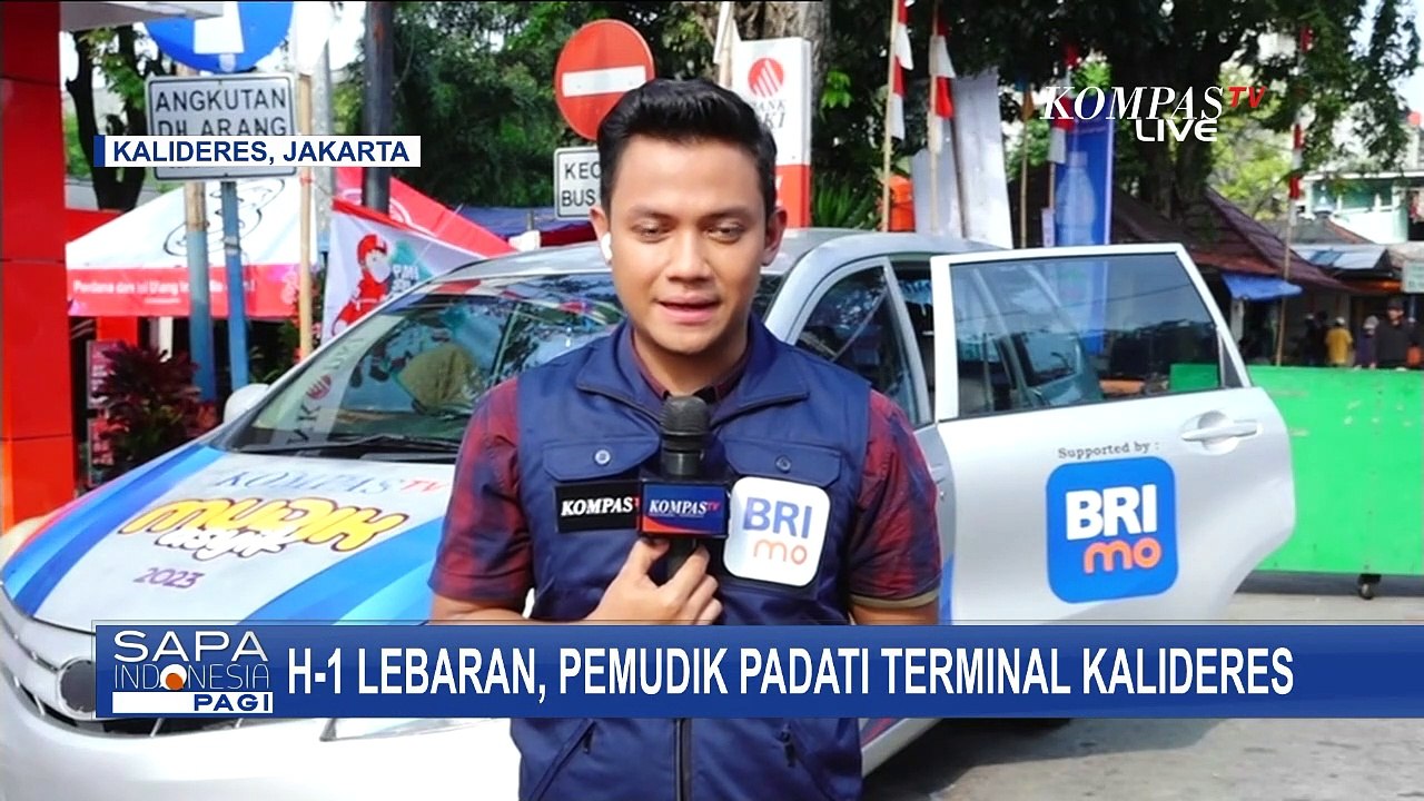 H-1 Jelang Hari Raya Idulfitri, Pemudik Padati Terminal Kalideres Jakarta Barat | 21 April 2023