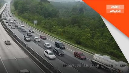 Aidilfitri | Plaza Tol Gombak lancar, ke utara perlahan