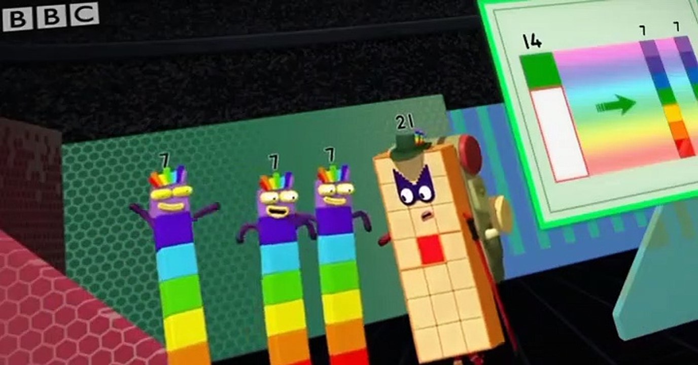 Numberblocks Numberblocks S07 E013 The Team Factor