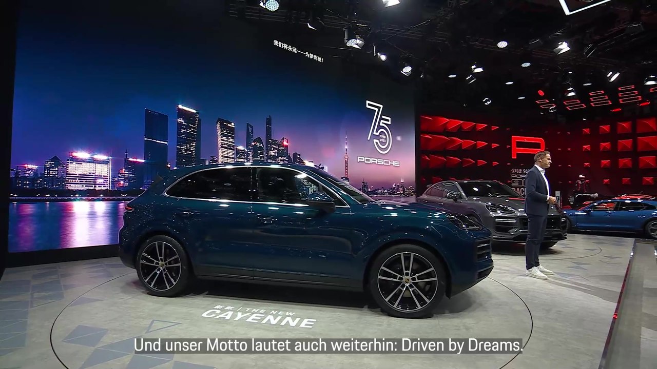 Porsche auf der Auto Shanghai 2023