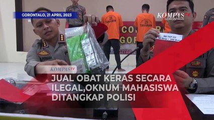 Jual Obat Keras Secara Ilegal,Oknum Mahasiswa Ditangkap Polisi