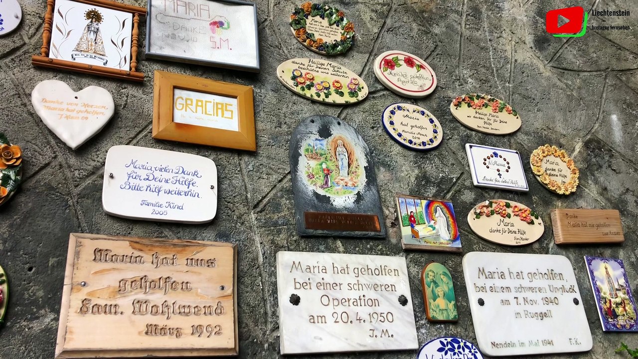 Bendern   |  Die Marien-Lourdes-Grotte   |  Liechtenstein Bretagne Fernsehen.