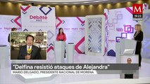 Delfina Gómez planteó muy bien de que se trata estas elecciones: Presidente Nacional de Morena