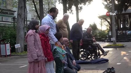 Samsunlular bayram namazında camilere akın etti