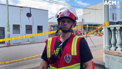 Firefighters on scene at renovation