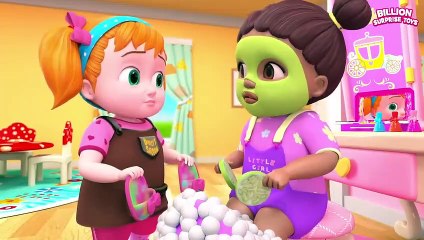 Kids Makeup Song! Dolly and Johnny Family Songs and Cartoons! BST Kids