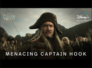 Peter Pan & Wendy | Jude Law - Menacing Captain Hook | Disney+