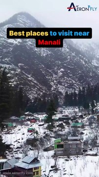 These are some of the best places to include in your next vacation in Manali. | Travel With AeronFly | Travel With Tourism | Flights Booking With AeronFly