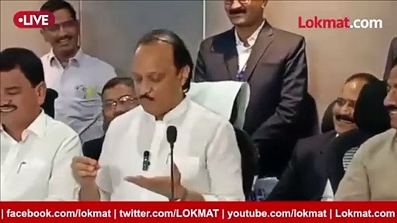 पुण्यातील ते पोस्टर आणि  अजित पवारांनी एका वाक्यात संपवला विषय