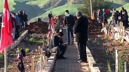 Deprem bölgesinde acı bayram...