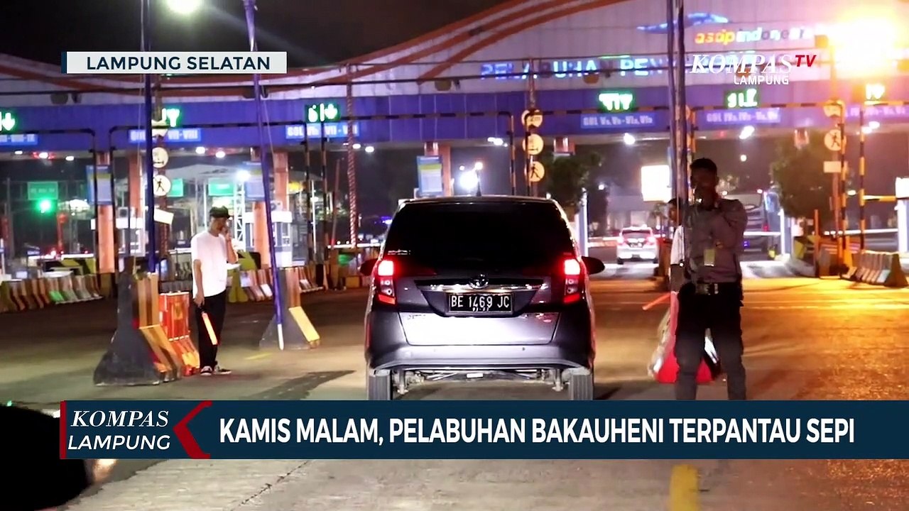 Puncak Arus Mudik pada Kamis Malam, Pelabuhan Bakauheni Terpantau Sepi